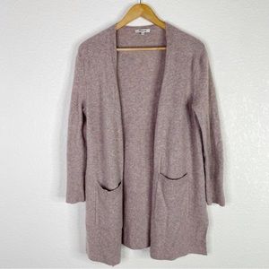 Madewell Pink Purple Wool Blend Kent Cardigan Sweater